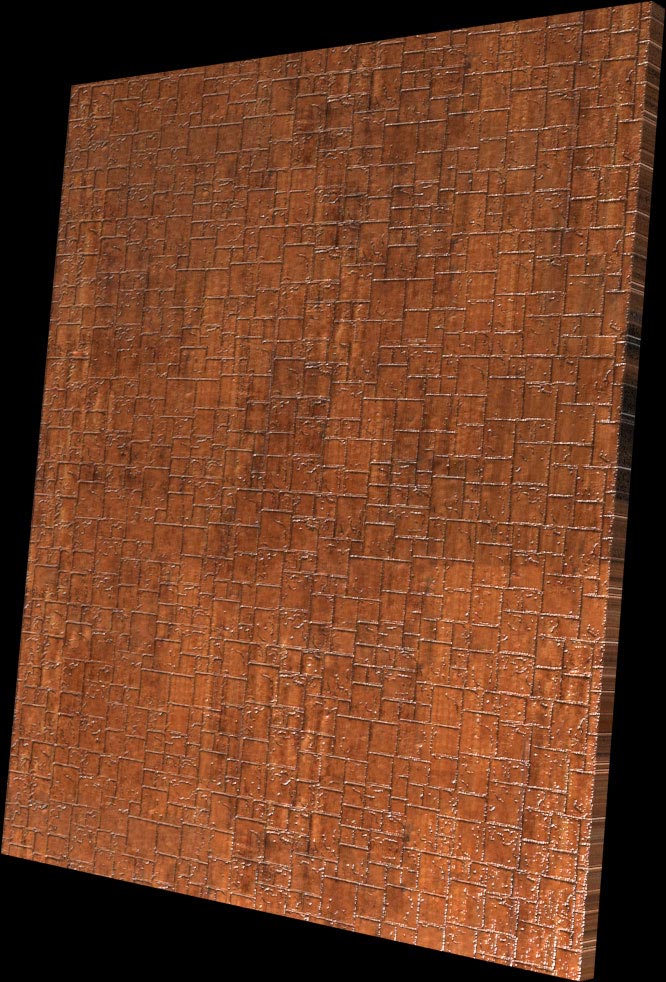 دیوارپوش پلی استایرن رنگ چوب